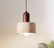 Model 6133 Travertine Pendant Light