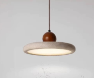 Model 6201 Travertine Pendant Light
