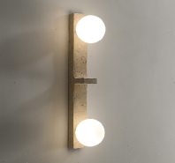 Model 6276 Travertine Wall Sconce