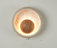 Model 6283 Travertine Wall Sconce