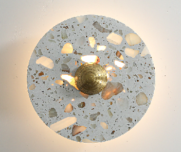 Model 6545 Translucent Stone Light