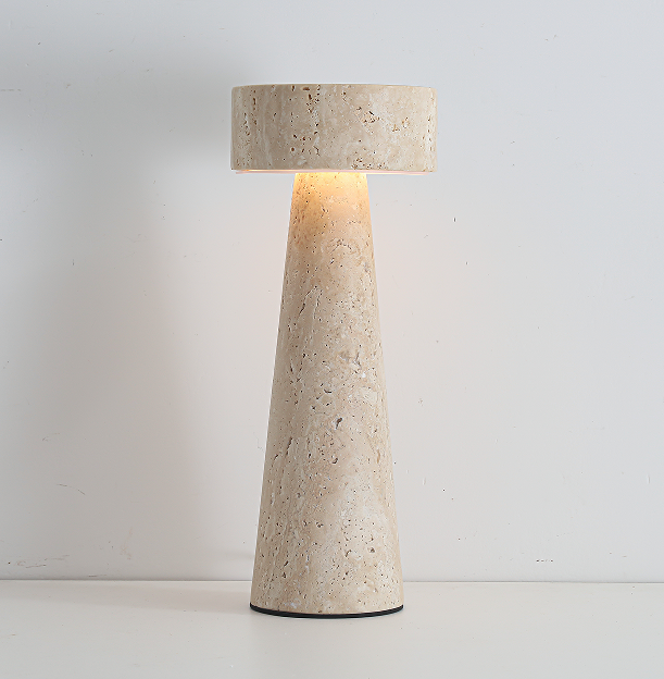 Model 6702 Travertine Table Lamp