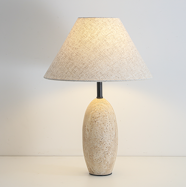 Model 6708 Travertine Table Lamp