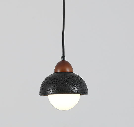 Model 6910 Black Travertine Light