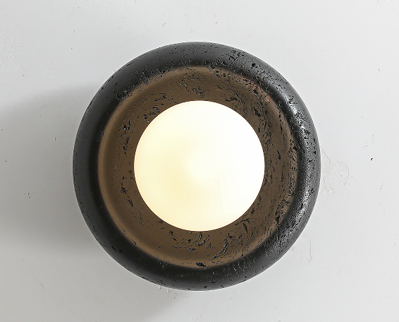 Model 6927 Black Travertine Light